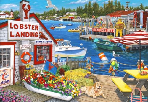 bluebird Puzzle Lobster Landing - 1000 Teile von bluebird