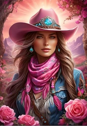 bluebird Puzzle Pink Cowgirl - 1000 Teile von bluebird