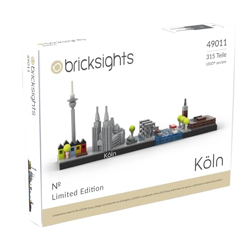 bricksights Köln Bauset aus original Steinen von bricksights
