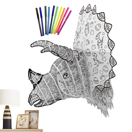 3D -Puzzle -Set - Kreatives Malaktivität, Bildungskunstkit | Handgefertigtes Malvorlagen Mit Hellen Stiften Für Die Frühe Entwicklung, Aufgaben Des Fachkenntnisses Und Unterhaltsame Unterhaltung Für K 3D -Puzzle -Set - Kreatives Malaktivität, Bildungskunstkit | Handgefertigtes Malvorlagen Mit Hellen Stiften Für Die Frühe Entwicklung, Aufgaben Des Fachkenntnisses Und Unterhaltsame Unterhaltung Für K von brooksnaji