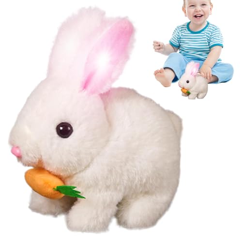 Bunny Kinderspielzeug, Kaninchen-Spielzeug, -Plüschtier, Plüschtiere aus weicher Puppe | interaktives Spiel Kaninchenpuppen, Springen und Ohren Bunny Kinderspielzeug, Kaninchen-Spielzeug, -Plüschtier, Plüschtiere aus weicher Puppe | interaktives Spiel Kaninchenpuppen, Springen und Ohren von brooksnaji
