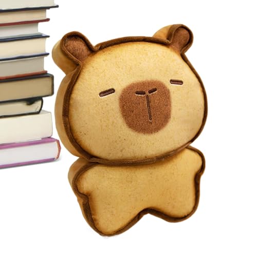 Capybara-Plüschtier aus Plüsch, schönes Capybara-Plüschtier | Toast Capybara aus Plüsch, Plüschspielzeug für Kuscheltiere, weiche Plüschtiere für Erwachsene und Erwachsene von brooksnaji