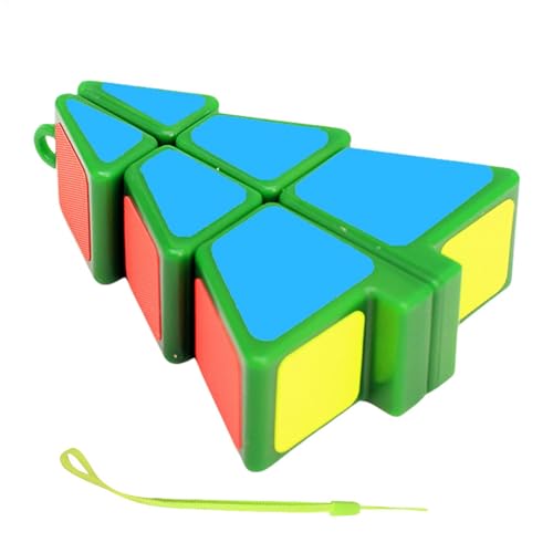 Cube Fidget - Weihnachtsbaumgeschwindigkeitswürfel, Ultra Smooth Puzzle Anhänger | 1x2x3 Weihnachtsbaumwürfel Kreatives Spielzeug, Einfach Zu Tragen, Einzigartiges Design -Puzzle von brooksnaji