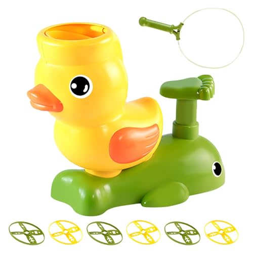 Disc Launch Toys | Bunte fliegende Untertasse Spielzeug | Lustige Familienjagdaktivitäten, Feinmotorik Lernspiele für , Mädchen von brooksnaji