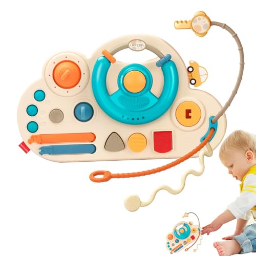Engagiertes Lenkradspielzeug, Lenkradspielzeug – Lenkradspielzeug | Feinmotorisches Geschicklichkeitsspiel, pädagogische Aktivität für Kinder ab 3 Jahren Engagiertes Lenkradspielzeug, Lenkradspielzeug – Lenkradspielzeug | Feinmotorisches Geschicklichkeitsspiel, pädagogische Aktivität für Kinder ab 3 Jahren von brooksnaji