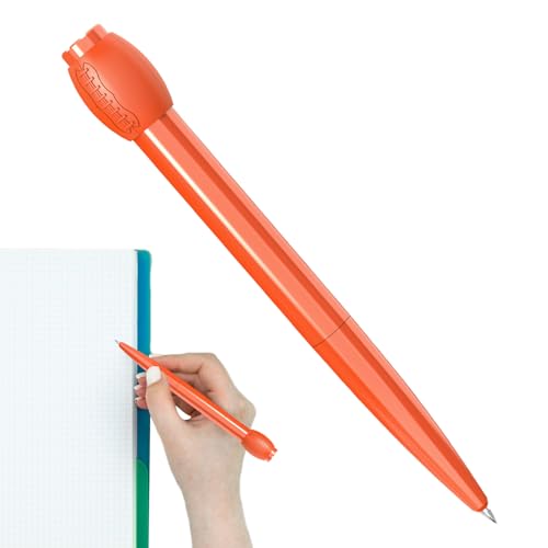 Fingerspinner Pen - Rotierendes Schreibwerkzeug, Zappeliger Kugelschreiber | Neutral Rolerball Stift Mit Spinnerkappe Für Fokus, Entspannung Und Spaß, Einzigartiges Schreibtischspielzeug Für Büroprof von brooksnaji