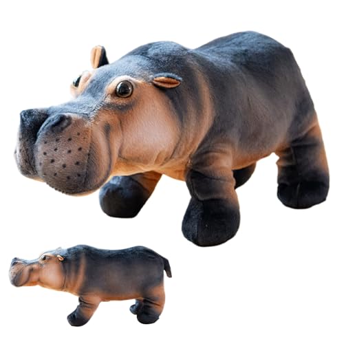 Hippo Plüschpuppe - Flufy Stoffed Hippo Toy, Kuscheln Sie Kissen Plüsch | Ultra-Soft Pygmy Hippopotamus Kuschelpuppe, Schlafbares, Tierisches Kissen Für Kinderzimmer Babyzimmer Aus Dem Hägchen Tierisc Hippo Plüschpuppe - Flufy Stoffed Hippo Toy, Kuscheln Sie Kissen Plüsch | Ultra-Soft Pygmy Hippopotamus Kuschelpuppe, Schlafbares, Tierisches Kissen Für Kinderzimmer Babyzimmer Aus Dem Hägchen Tierisc von brooksnaji