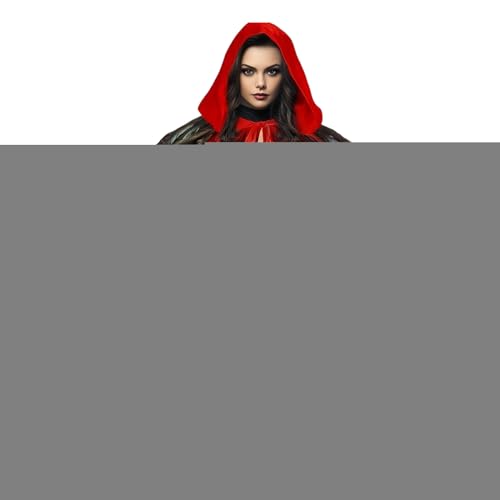Kapuzenumhang | Mittelalter Renaissance Kostüm Verkleidung Umhang,Samt Umhang Outfit Accessoire Für Mittelalter Erwachsene Männer Frauen Hexen Partys Events Cosplay von brooksnaji