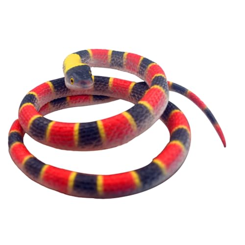 Künstliche Schlange, realistische Schlange, 70 cm, falsche Schlange, Halloween, Party Favors, lange realistische Gummischlange für Garten-Szenenobjekte zum Abschrecken von Vögeln, Scoiattol Künstliche Schlange, realistische Schlange, 70 cm, falsche Schlange, Halloween, Party Favors, lange realistische Gummischlange für Garten-Szenenobjekte zum Abschrecken von Vögeln, Scoiattol von brooksnaji