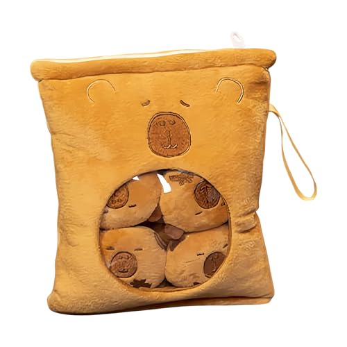 Luxuriöse Snack-Tasche Für Kinder Mit Capybara-Puppe, Kindertasche | Umarmen Sie Das Weiche Plüschkissen Mit 4 Kleinen Anhängenden Puppen, Heimdekoration Für Süßigkeiten, Gummi Luxuriöse Snack-Tasche Für Kinder Mit Capybara-Puppe, Kindertasche | Umarmen Sie Das Weiche Plüschkissen Mit 4 Kleinen Anhängenden Puppen, Heimdekoration Für Süßigkeiten, Gummi von brooksnaji