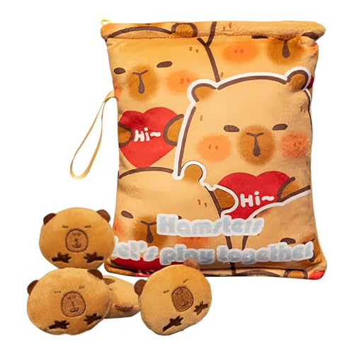 Luxuriöser Snack, Luxuriöse Snack-Tasche Für Kinder Mit Capybara-Puppe, Kindertasche | Umarmen Sie Das Weiche Plüschkissen Mit 4 Kleinen Befestigten Puppen, Heimdekoration Pe Luxuriöser Snack, Luxuriöse Snack-Tasche Für Kinder Mit Capybara-Puppe, Kindertasche | Umarmen Sie Das Weiche Plüschkissen Mit 4 Kleinen Befestigten Puppen, Heimdekoration Pe von brooksnaji