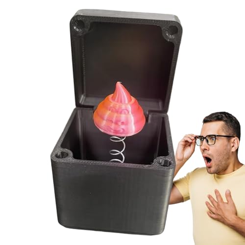 Poopra Box Prank Toys - Pop Out von Pop PopyBox | Tischornamente, Geschlagene Güter, perfekt für Geburtstage und des Aprilgewichts, Geschenke für Paare Neuheit Tischschmuck Geburtstag von brooksnaji