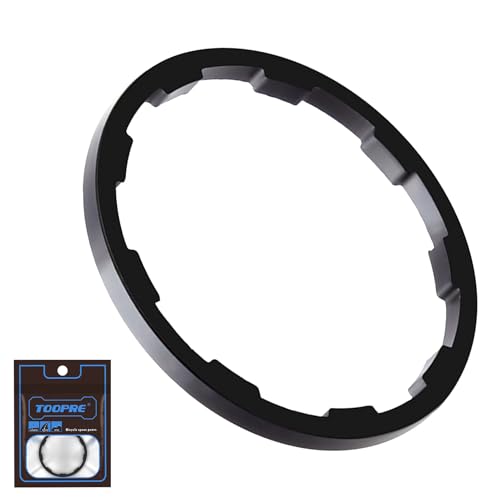 Tretlager-Abstandshalter für Fahrrad - Kassettenadapter, Freilaufabstandshalter | Schwungradnabenabstandshalter in den Größen 1 mm, 1,5 mm, 1,85 mm, 2 mm, 2,18 mm und 2,35 mm von brooksnaji