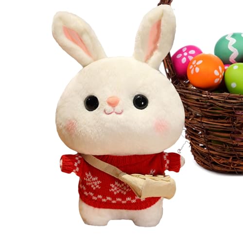 brooksnaji Ausgestopfter - Süßes Plüsch, Den Du Umarmen Willst | Weiche Gepolsterte Kaninchenpuppen Für Babys, Tierspielzeug Für Kinder, Perfekt Für Die Dekoration Von Mädchenzimmern von brooksnaji