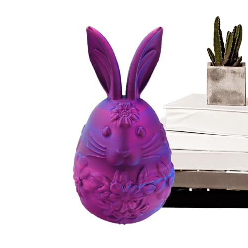 brooksnaji Dekorative Ostereier, Hasen -Ostereier - Dekorative 3D -gedruckte Eiersuche,Leere Osterspielzeug, Tierzappwerksspielzeug, Osterkorb Stuffers, Osterhome Desk Decor für Kinder brooksnaji Dekorative Ostereier, Hasen -Ostereier - Dekorative 3D -gedruckte Eiersuche,Leere Osterspielzeug, Tierzappwerksspielzeug, Osterkorb Stuffers, Osterhome Desk Decor für Kinder von brooksnaji