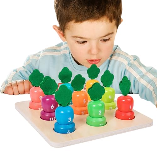 brooksnaji Karottenspielzeug, entsprechendes Zahlenspielzeug – Wurzelentwicklungsspiel, Matching-Spiel für Kinder, erste interaktive Lernaktivitäten für die Schule zu Hause brooksnaji Karottenspielzeug, entsprechendes Zahlenspielzeug – Wurzelentwicklungsspiel, Matching-Spiel für Kinder, erste interaktive Lernaktivitäten für die Schule zu Hause von brooksnaji