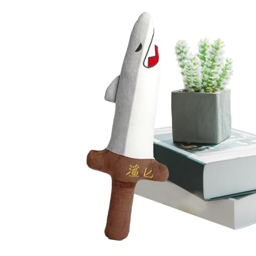 brooksnaji Plüschtiere Hai, Plüschtiere, Hai-Plüschkissen, dekoratives Hai-Plüschtier, dekoratives Kissen, bequemes Plüschkissen, Plüschtiere für und von brooksnaji