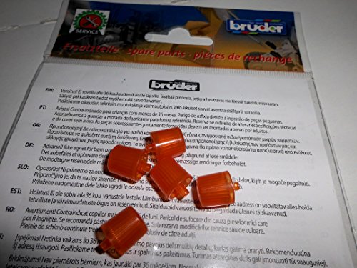5 Warnleuchten orange 5 Warnleuchten orange von bruder