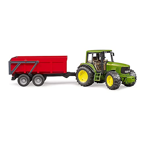 bruder 02057 - John Deere 6920 mit Wannenkippanhänger - 1:16 Bauernhof Landwirtschaft Traktor Trecker Schlepper Anhänger Muldenkipper bworld Spielzeug bruder 02057 - John Deere 6920 mit Wannenkippanhänger - 1:16 Bauernhof Landwirtschaft Traktor Trecker Schlepper Anhänger Muldenkipper bworld Spielzeug von bruder