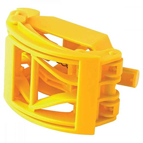 Bruder Lader 1:16 - Holzgreifer für Rückeanhänger und Forstwirtschaft, Gelb, Unisex, 13+, Manuell, Batteriebetrieben, Kinderspielzeug, Teenager und Erwachsene, Outdoor-Enthusiasten von bruder