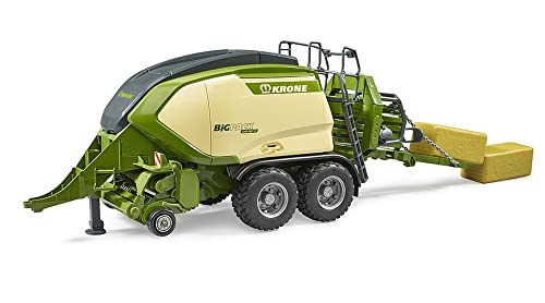 bruder 02033 - Krone Big Pack 1290HDP VC mit 2 Quaderballen - 1:16 Landwirtschaft, Ballenpresse, Bauernhof, Feldarbeit, Erntemaschine, Traktor Zubehör, Anhänger, Stroh, Heupresse, Ballenwickler bruder 02033 - Krone Big Pack 1290HDP VC mit 2 Quaderballen - 1:16 Landwirtschaft, Ballenpresse, Bauernhof, Feldarbeit, Erntemaschine, Traktor Zubehör, Anhänger, Stroh, Heupresse, Ballenwickler von bruder