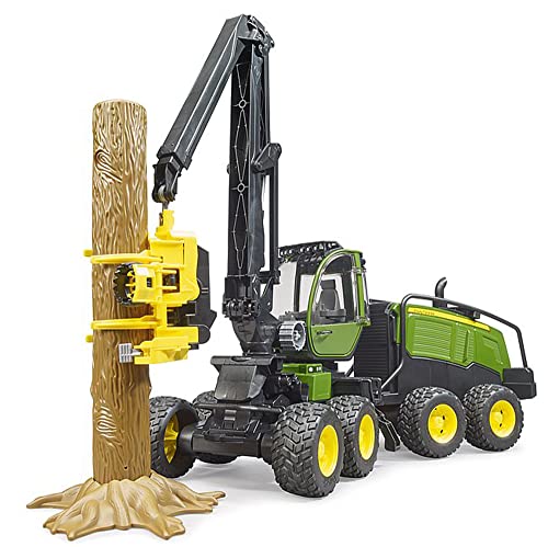 bruder 02135 - John Deere 1270G Harvester mit 1 Baumstamm - 1:16 Fahrzeug, Bauernhof, Landwirtschaft, Forstwirtschaft, Waldarbeit, Traktor, Trecker, Schlepper, Bulldog, Holztransporter, Spielzeug bruder 02135 - John Deere 1270G Harvester mit 1 Baumstamm - 1:16 Fahrzeug, Bauernhof, Landwirtschaft, Forstwirtschaft, Waldarbeit, Traktor, Trecker, Schlepper, Bulldog, Holztransporter, Spielzeug von bruder