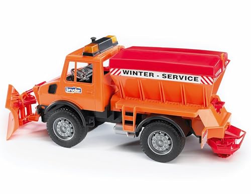 bruder 02572 - MB-Unimog Winterdienst mit Räumschild - 1:16 Fahrzeuge, Schneepflug, Schneeräumer, Streuwagen bruder 02572 - MB-Unimog Winterdienst mit Räumschild - 1:16 Fahrzeuge, Schneepflug, Schneeräumer, Streuwagen von bruder