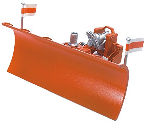 bruder 02582 - Zubehör LKW-Straßenschild - 1:16 Zubehör Schneeräumer Schneepflug MB Unimog von bruder