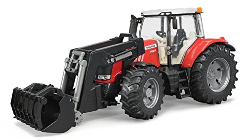 bruder 03047 - Massey Ferguson 7624 mit Frontlader - 1:16 Fahrzeuge, Landwirtschaft, Bulldog, Trecker, Spielzeug ab 3 Jahre bruder 03047 - Massey Ferguson 7624 mit Frontlader - 1:16 Fahrzeuge, Landwirtschaft, Bulldog, Trecker, Spielzeug ab 3 Jahre von bruder