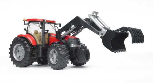 bruder 03096 - Case CVX 230 Traktor mit Frontlader von bruder