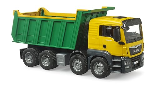 bruder 03766 - Man TGS Kipp-LKW - 1:16 Fahrzeuge, Lastwagen, Truck, Baufahrzeug, Baustelle, Spielzeug ab 3 Jahre bruder 03766 - Man TGS Kipp-LKW - 1:16 Fahrzeuge, Lastwagen, Truck, Baufahrzeug, Baustelle, Spielzeug ab 3 Jahre von bruder