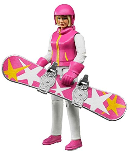 bruder 60420 - Snowboardfahrerin mit Snowboard, Helm, Handschuhen - 1:16 Winter Sportlerin bworld Figur Spielzeug Skifahrer Frau bruder 60420 - Snowboardfahrerin mit Snowboard, Helm, Handschuhen - 1:16 Winter Sportlerin bworld Figur Spielzeug Skifahrer Frau von bruder