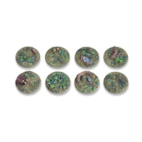 Woodland bases - 25mm Flat (8) von burst Spiele GmbH