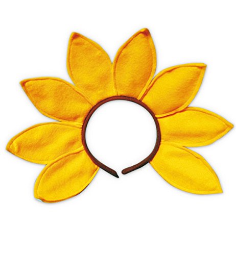 buy'n'get Haarreif Haar Reif Spange Sonnenblume, Gelb, Unisex-Kinder, Frauen und Mädchen, Haarschmuck, Haarklammer von buy'n'get