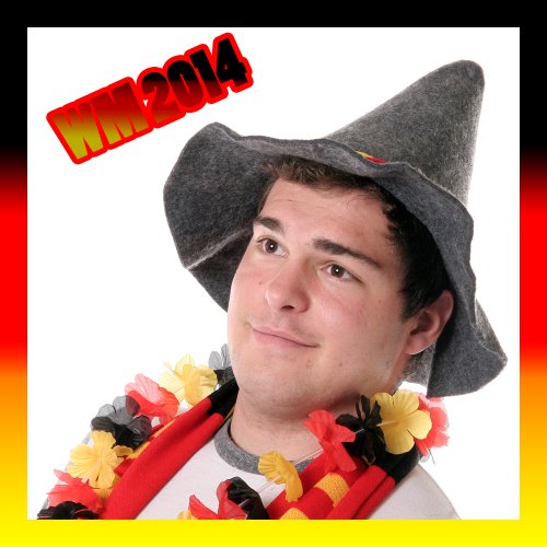Seppl - Hut Senner Alpentoni schwarz rot gold von FRIES