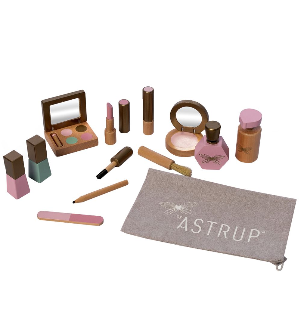 by ASTRUP Holzspielzeug - 13 Teile - Make-up-Set - by ASTRUP - One Size - Spielzeug by ASTRUP Holzspielzeug - 13 Teile - Make-up-Set - by ASTRUP - One Size - Spielzeug von by ASTRUP