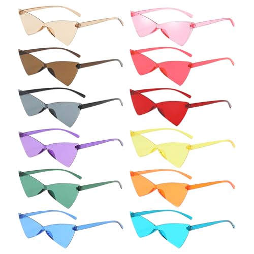 Hawaii-Brille, stilvolle und personalisierte Sonnenbrille mit Schmetterlingsrahmen, trendige farbige Gläser für Street-Shootings, modisches Outfit, passende Artikel, für Männer und Frauen, mehrfarbig, Hawaii-Brille, stilvolle und personalisierte Sonnenbrille mit Schmetterlingsrahmen, trendige farbige Gläser für Street-Shootings, modisches Outfit, passende Artikel, für Männer und Frauen, mehrfarbig, von cadelon