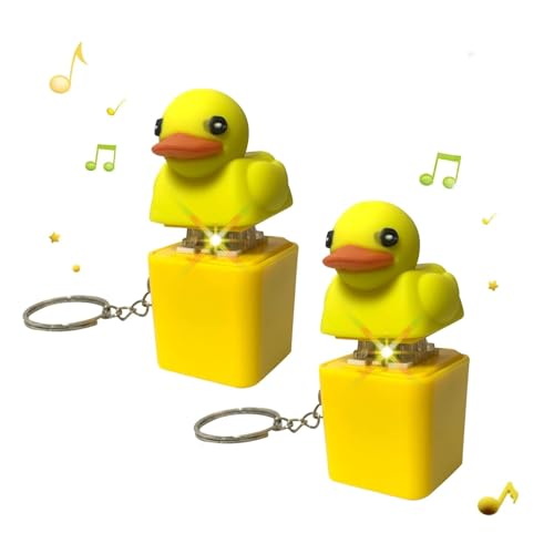 2 Stück Duckeys Quacking Fidget Toy,Duck Quacking Keychain Fidget Spielzeug,Duckeys Keycap Schlüsselanhänger 2 Stück Duckeys Quacking Fidget Toy,Duck Quacking Keychain Fidget Spielzeug,Duckeys Keycap Schlüsselanhänger von cailiya