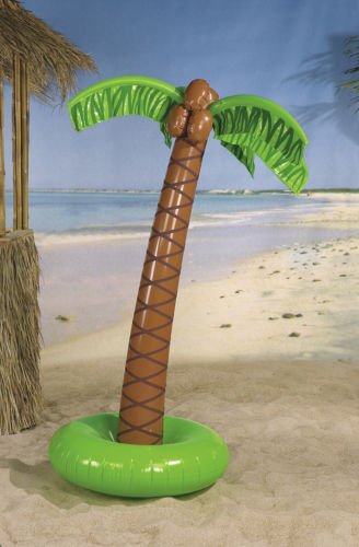 Aufblasbare Palme ca. 168cm mit Kokosnüssen zum aufblasen Palandi® von cama24com