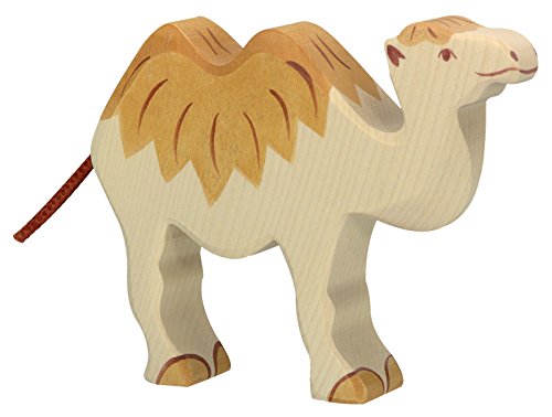 cama24com Kamel Safari Holzfigur Holzspielzeug von Holztiger mit Palandi® Sticker von cama24com