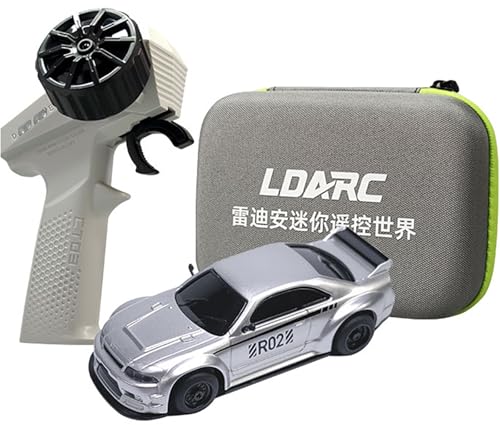 captainrc LDARC 1: 64 Mini Sportwagen 4CH 2.4GHz Fernbedienung Full Scale RTR Kit mit tragbarer Aufbewahrungstasche von captainrc