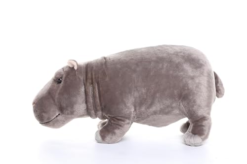 capybaraflying Cambrian Paleontology - Lebensechtes Plüschtier eine Nilpferd, Wildtier in realistische Simulationsserie, weich und kuschelig, Spielbegleiter (38cm/15in) von capybaraflying