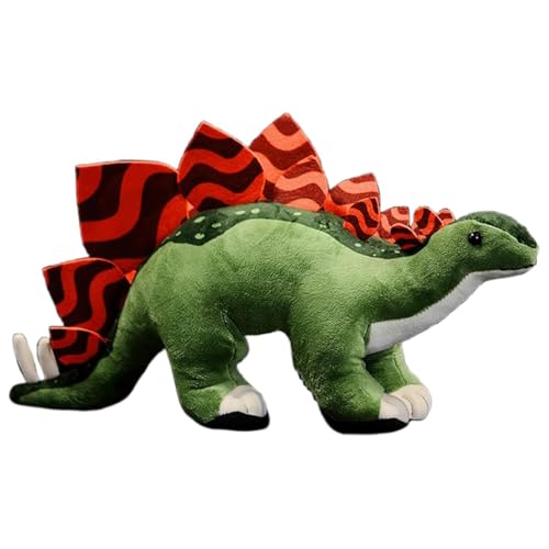 capybaraflying Lebensechtes 41cm/16in Stegosaurus-Plüschtier,kreatives Stegosaurus Plüschtier der Wild-Serie,geeignet die Dekoration von Geburtstagsszenen,lustiges Lernspielzeug für Kinder(Grün) von capybaraflying