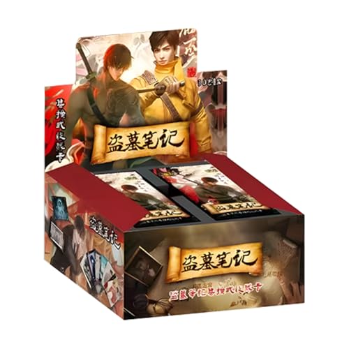 Grave Robbers' Chronicles, 90 Sheets/Box，Game Characters，Anime Secondary Card Booster，Collectible Card Suit Series (2YUAN) von cardokey