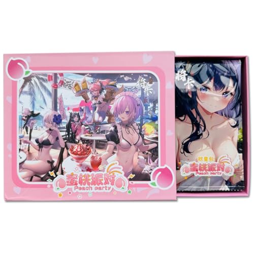 cardokey Peach Party 1 Series - TCG CCG Booster Box Goddess Story Series Anime Girls von cardokey