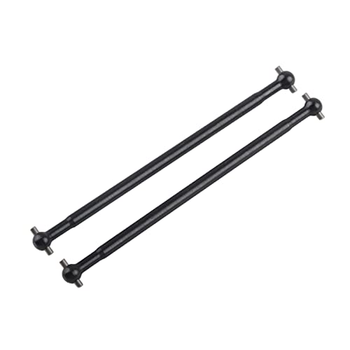 2 PCs RC -Autoantriebswellen, 101 mm Metallhund -Knochen -Antriebswellen Aluminiumlegierung Knochenantriebswellen RC Accessoires Antriebswellen für FS 53633/51805/51806 1/10 RC (583104BL Black) von cardyven