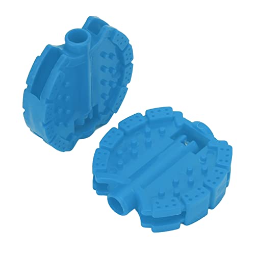 2PCS Kids Bike Pedale, Plastikersatz -Dreirad -Pedale Nicht -Slip -Fuß -Pedale für Kinderfahrräder Kinderwagen die meisten Kleinkindräder (Blau) von cardyven