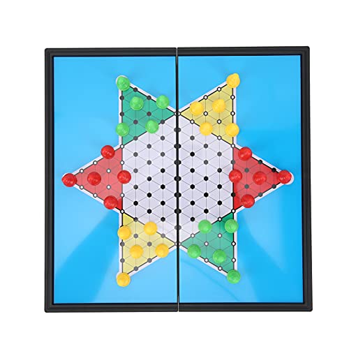 Magnetische chinesische Checkers Halma Travel Set, Chinese Checkers Brettspiel Spielzeug für Reisebereich Family Party -Spiel für Kinder Magnetische chinesische Checkers Halma Travel Set, Chinese Checkers Brettspiel Spielzeug für Reisebereich Family Party -Spiel für Kinder von cardyven