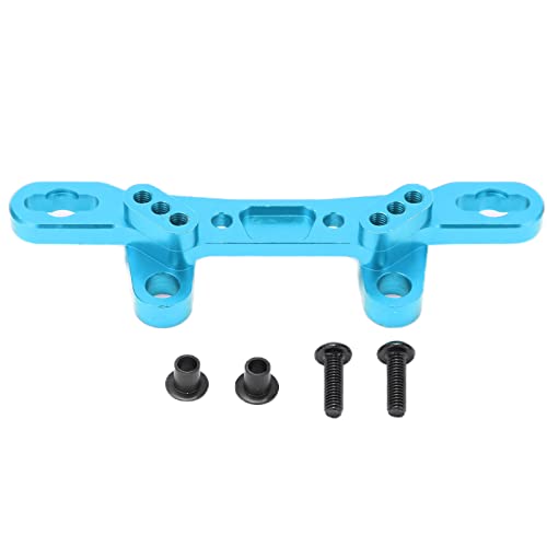 RC Stoßdämpfer -Turmhalterung, Aluminiumlegierung TT02 Vorderer Heckschockturm -Upgrade -Kit für 1/10 -Skala RC -Autos Plastikteile mit Montage -Hardware (Blau) von cardyven