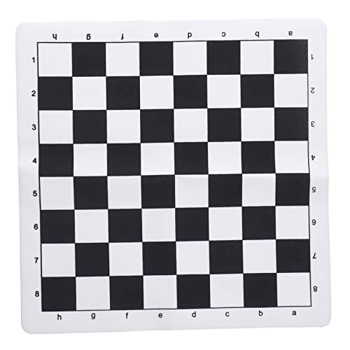Schachbrett nur Schachbrett, Reiseschachbrett pu tragbare weiche Standard 35x35 cm für Reisen im Freien Camping für Anfänger und Kinder Schachbrett nur Schachbrett, Reiseschachbrett pu tragbare weiche Standard 35x35 cm für Reisen im Freien Camping für Anfänger und Kinder von cardyven